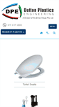 Mobile Screenshot of duttonplastics.com